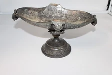 Middletown Plate Co Connecticut, 1762 silver plated platter dish, vintage, rough