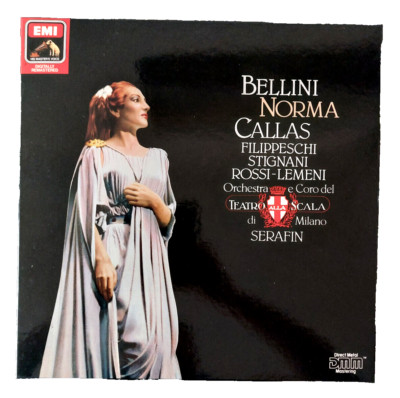 2 LP-Box Set - Vincenzo Bellini - NORMA - Maria Callas - Oper in 2 Akten - 1986