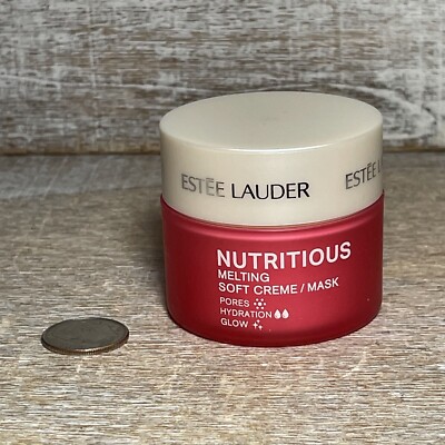 Estée Lauder Nutritious Melting Soft Creme/Mask 0.5 oz/15mL Travel Size New