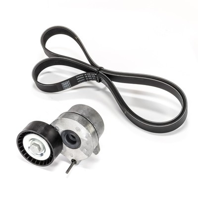 Kit Courroie Multi-V SKF VKMA 35128 - Inclut Galets Et Courroie D'accessoires - Pour Réparation Complète - 5