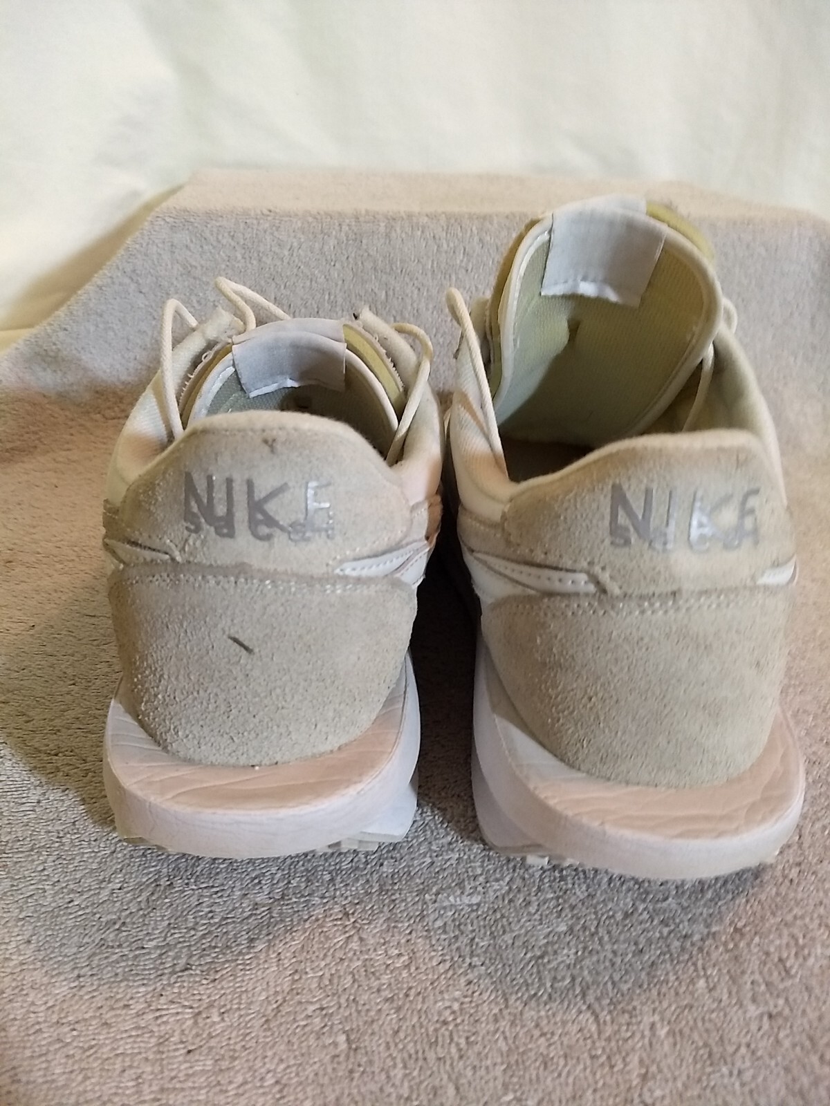 SACAI X NIKE NIKE UOMO SACAI X LDWAFFLE 'NYLON BIANCO' (BV0073 101) TAGLIA: 11 #MT32+1