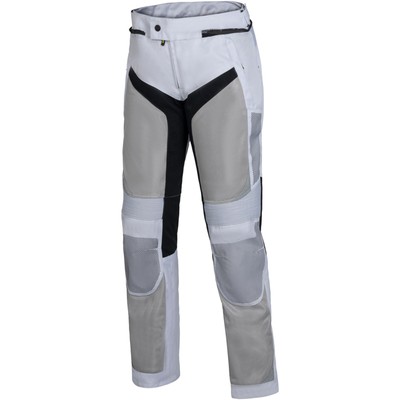 IXS pants Trigonis-Air size 3XL men's motorcycle pants summer textile light gray-grey