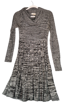 Calvin Klein Sweater Dress Womens M Heather Gray Ribbed Fit Flare Career Classic | eBay Calvin Klein Sweater Dress Womens M Heather Gray Ribbed Fit Flare Career Classic | eBay