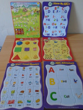 2006 LeapFrog SIX Tray Puzzles Learning Alphabet ABCs/Math