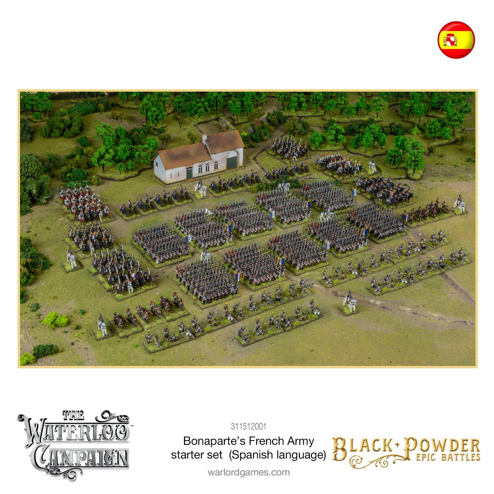 Black Powder Epic Battles Waterloo - Bonaparte's French Army Starter Set (Spanis