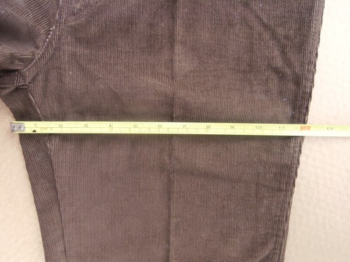 NOS ca 1977 Women’s High Rise SASSON Jeans CORDUROY Pants Cords NEW YORK PARIS - Picture 22 of 24