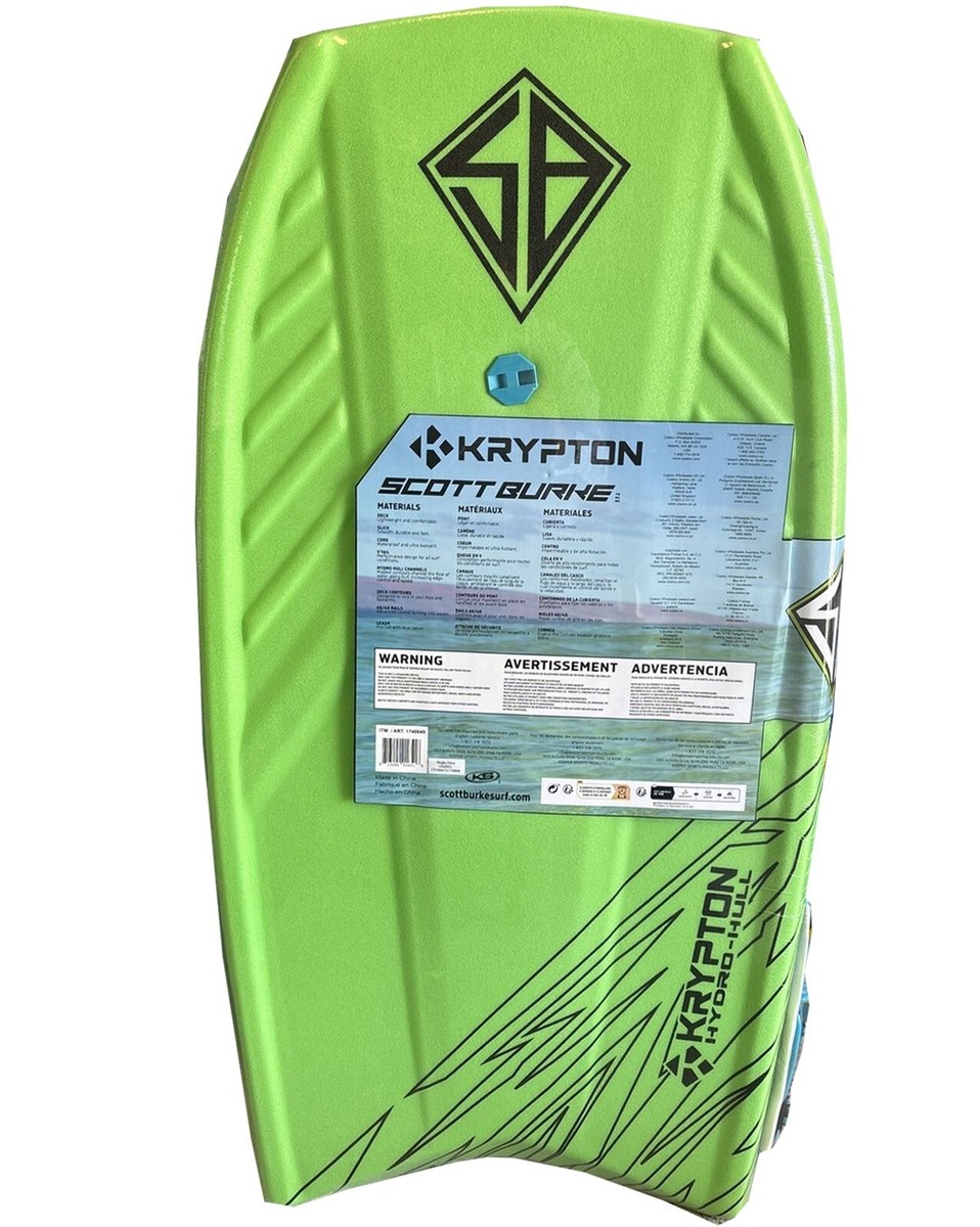 🔥 Krypton Scott Burke Hydro-Hull Blue-green BodyBoard size