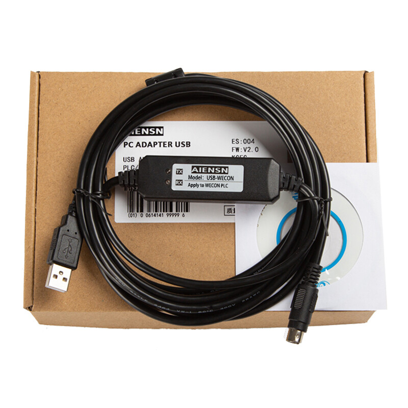 USB-WECON for WECON LX1S LX3V LX3VP LX3VE Series PLC Programming
