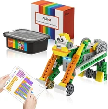 Robot Q Robot Building Kit - Includes Large Storage Organizer with Sorting Plate