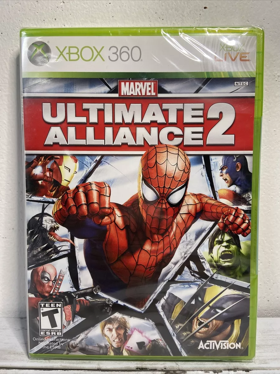 Marvel Ultimate Alliance 2 (Microsoft Xbox 360, 2009) for sale