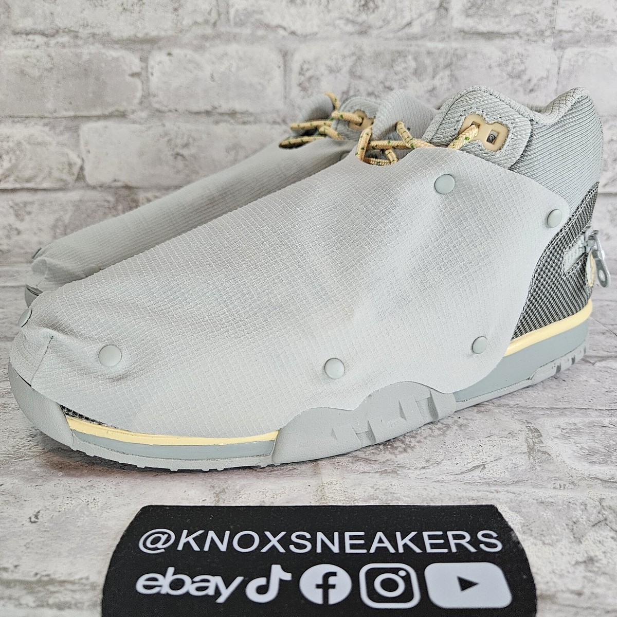 Nike Air Trainer 1 x Travis Scott Grey Haze Olive DR7515 001 Men's