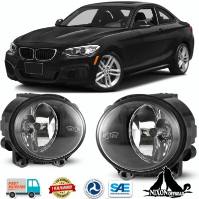 Nixon Offroad Halogen Fog Light Pair For BMW E92 E93 3 Series 2007-2011 - DOT/SAE