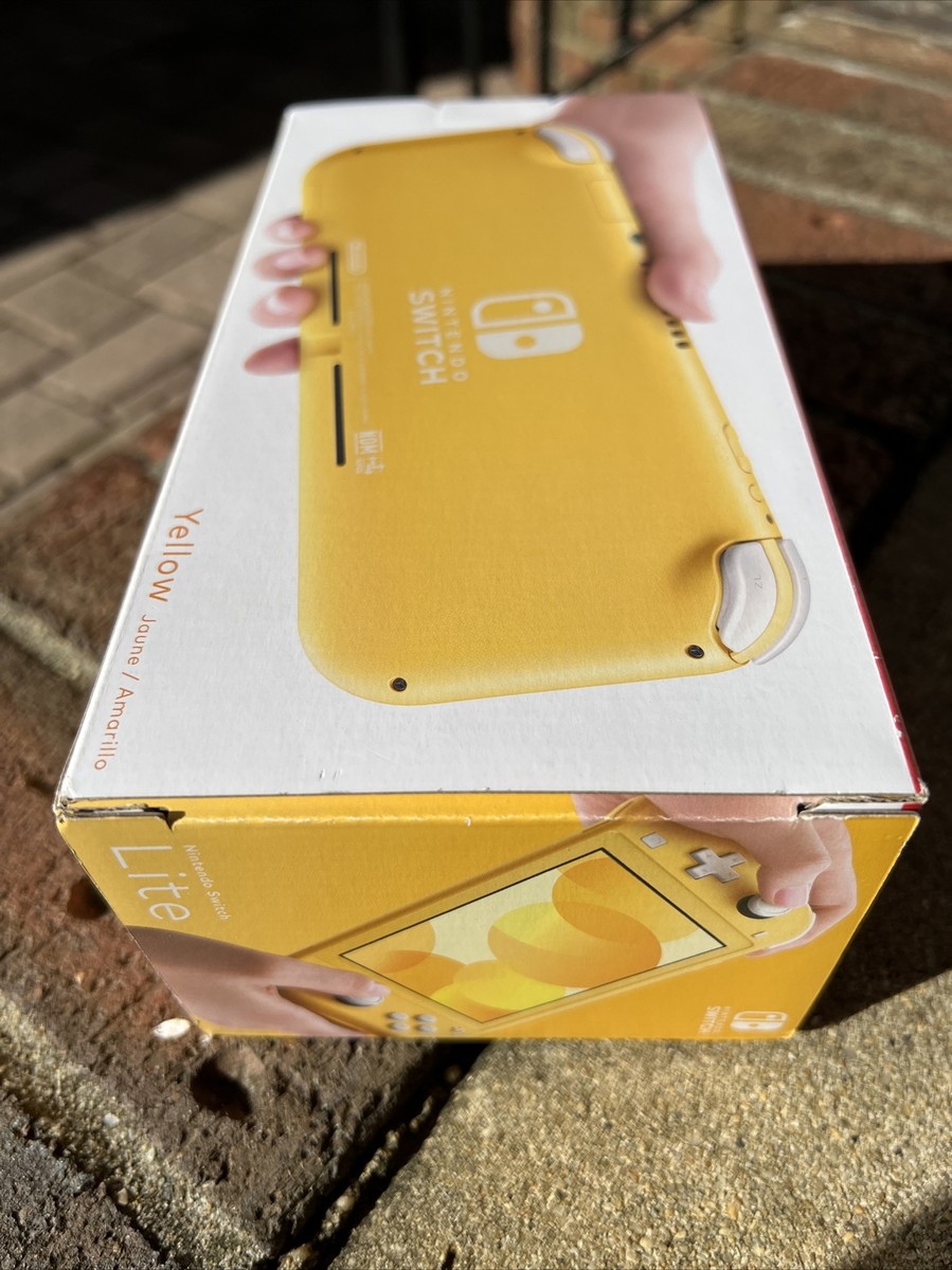 Nintendo Switch Lite Handheld Console 32GB Yellow Brand New | eBay