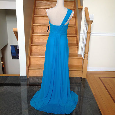New FAVIANA s6991 Topaz Blue Formal Evening Prom Gown 6 8 12 | eBay