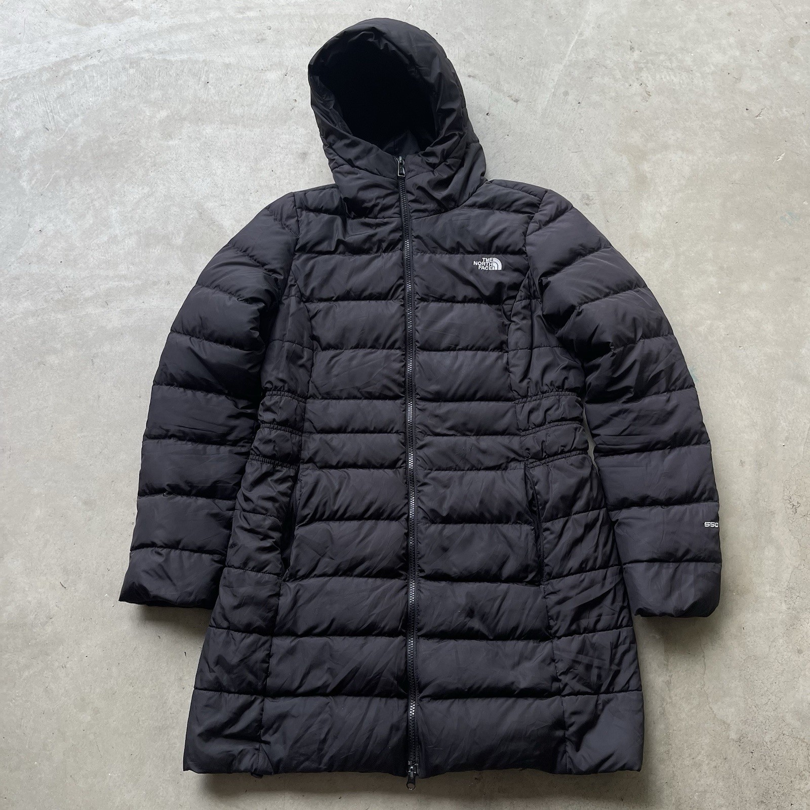 The North Face 550 Fill Down Hooded  Gotham II Parka Flare BLACK Women’s M