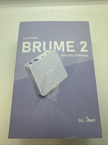GL.iNet GL-MT2500A Brume 2 Mini VPN Security Gateway