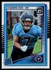 2025 Donruss Optic #269 Chimere Dike