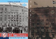 Yankee Stadium Opening Day Lot of 2 2003 Upper Deck 100th Anniversary/1994 UD 34