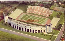 DYCHE STADIUM, HOME OF THE WILDCATS, NORTHWESTERN UNIVERSITY, EVANSTON IL 1949