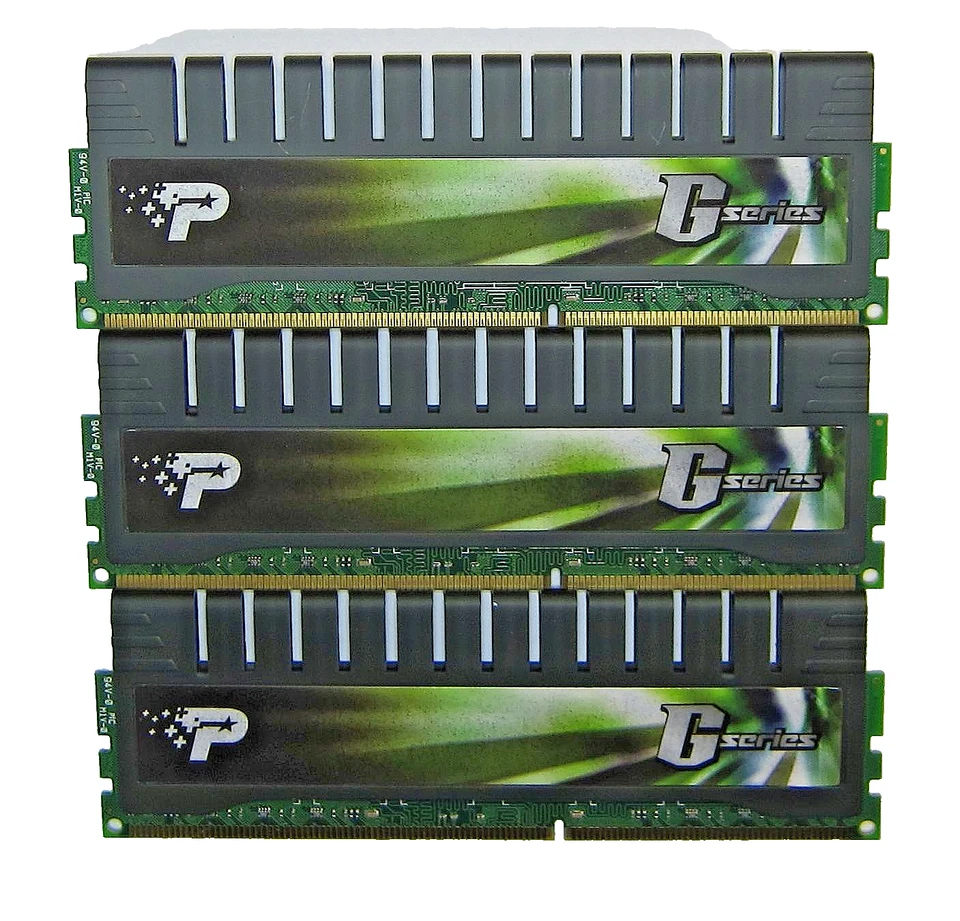 Genuine 12GB (3x4GB) Patriot PGS312G1333ELK DDR3 1333Mhz 1.5v Desktop RAM - Image 4 of 4