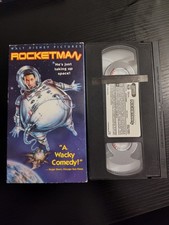 Rocketman VHS Tape Movie 1997 Williams Disney
