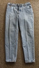 VINTAGE Levis Jeans Mens Faded Blue/gray 550 Relaxed Fit Tapered Leg Men 31-30