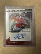 Tres Barrera 2021 Panini Prizm Rookie RC Auto ( Nationals )