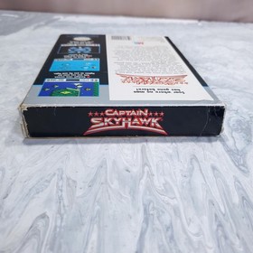 Captain Skyhawk Completo en Caja Nintendo Juego Vintage con Funda Manual CIB NES