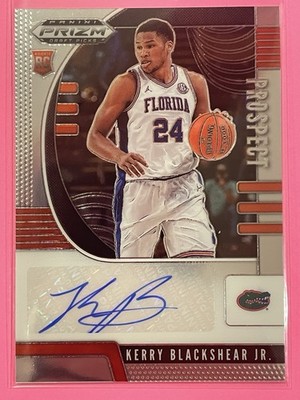 2020-21 Panini Prizm Draft Picks Kerry Blackshear Jr Prospect Auto #PA-KB