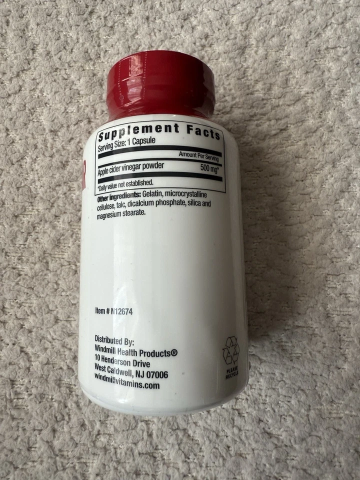 Nutrition Works яблочный уксус 500 мг добавка 90 капсул срок годности 2027 - Изображение 4 из 4