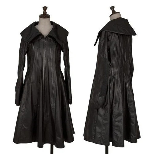 Junya Watanabe COMME DES GARCONS x PUMA Black Mesh Zip Coat Dress S