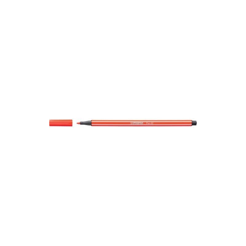 Pennarelli Stabilo Pen 68 1 mm rosso chiaro - 68/40
