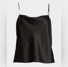 Alice + Olivia Harmon Drapey Silk Tank/Size 4
