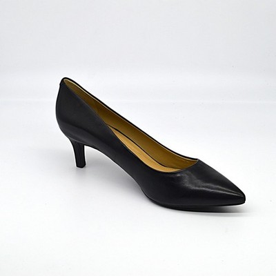 GEOX D Elina C Italian Patent Women's Shoes Heels