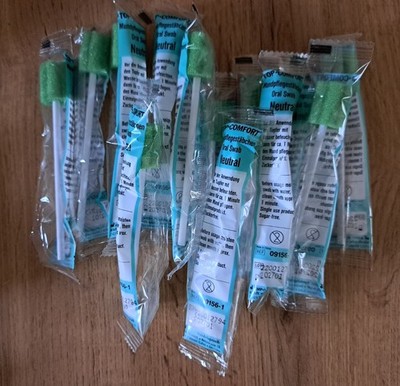 Mundpflegestäbchen Top-Comfort 13 Stück - neutral