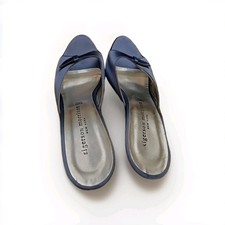 Sigerson Morrison Made in Italy Sky BLUE Heel Sandals Size 7