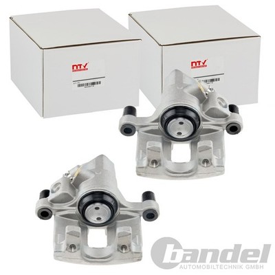2x NTY BREMSSATTEL HINTEN passend für FORD C-MAX FOCUS MAZDA 3 VOLVO C30 C70 S40
