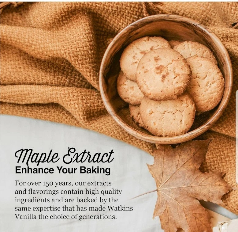 Watkins Maple Extract Flavoring 2 Fl Oz Gluten Free Non GMO Fast Shipping - Image 3 of 4