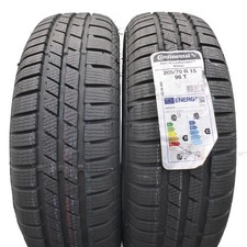 205 70 15 2x CONTINENTAL 205/70 R15 96T CrossCont Winterreifen 2022 VOLL WIE NEU
