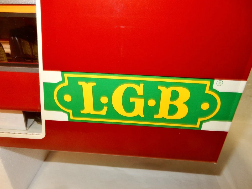 LGB G Scale #3067 Swiss Passenger Car -1st Class Rhaetian Railway RHB -Never Run - Image 3 of 4