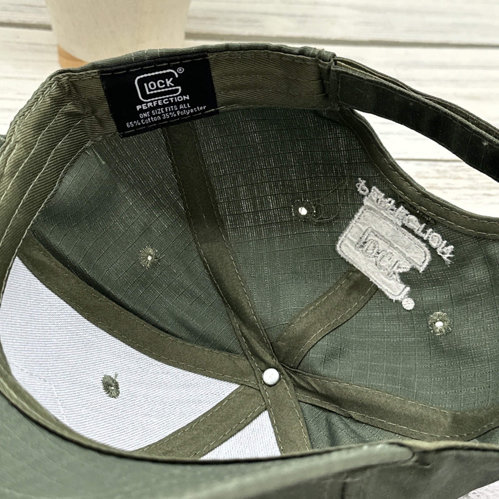 GLOCK PERFECTION Strapback Hook & Loop Cap Hat: R… - image 5