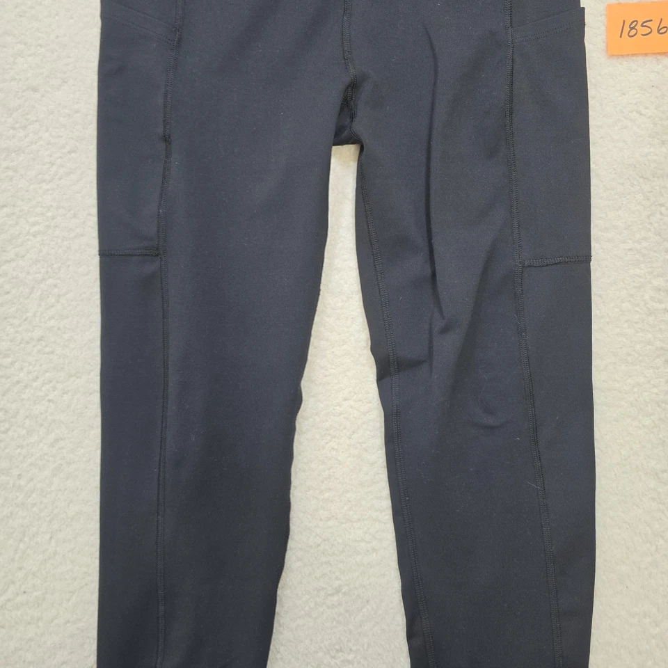 Leggings Aeropostale para mujer de tiro alto con bolsillo negros talla mediana Aero usados Foto 3 de 4