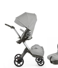 Stokke Xplory V5 Stroller Black / Gray Athlei...