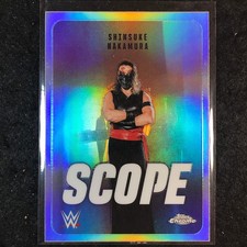 2026 Topps Chrome WWE SHINSUKE NAKAMURA Scope Refractor #SCO-9