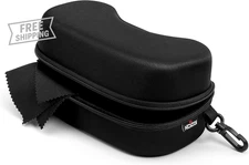 Protective Goggle Case; Fits Most Goggles; Semi Hard, Water Resistant And