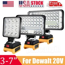 LED Work Light for Dewalt 20V Battery 90W Flood Light Torch for Workshop Camping