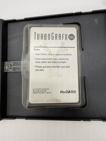 NEC Dungeon Explorer TurboGrafx-16 HuCARD 1989 NTSC-U/C Manual w/ Case
