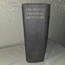 The Oxford Universal Dictionary - Third Editi...