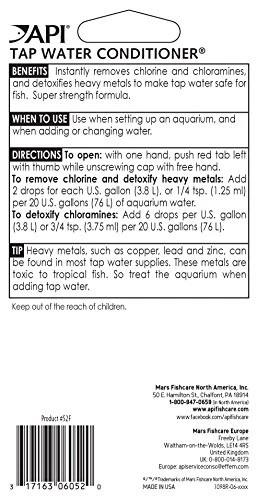 API Tap Water Conditioner 1.25 oz Aquarium Water Treatment for Fresh and Salt... - Image 2 of 4