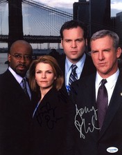 Law & Order: Criminal Intent AUTOGRAPHS Signed 11x14 Photo - D'Onofrio +2 ACOA